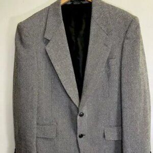 Chadmore Sport Coat Blazer Mens 40R Tweed Multicolor‎ Wool Blend Vintage Grey
